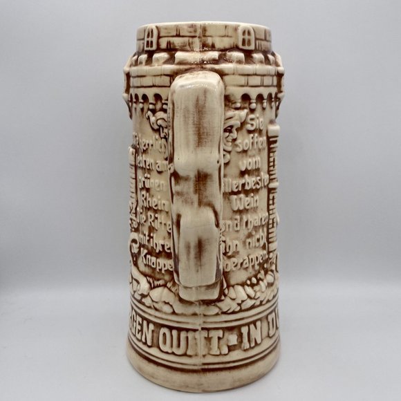 HOLLAND MOLD Vintage Beer Stein - IN DURST'GER MIT, ALL SORGEN QUITT - Picture 4 of 6
